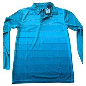 Nike dri fit long sleeve polo NWT